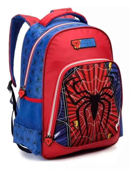 Mochila Infantil Homem-Aranha de Rodinhas Escolar Spider-Man Xeryus — 2